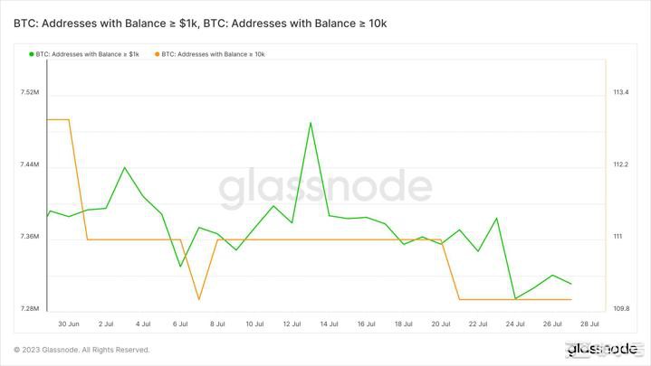 比特币（BTC）的短期和长期持有者特征揭示了其未来