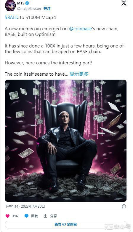 BALD秃头：模因币24小时辉煌时期的故事